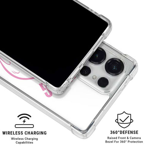 Looney Tunes Porky Pig Big Head Galaxy S25 Ultra Clear Case